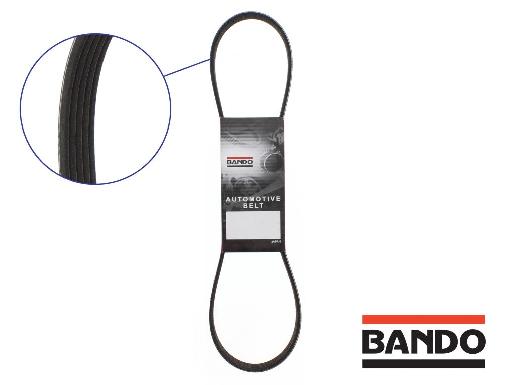 Courroie trapézoïdale à nervures BANDO ref. 7PK1970